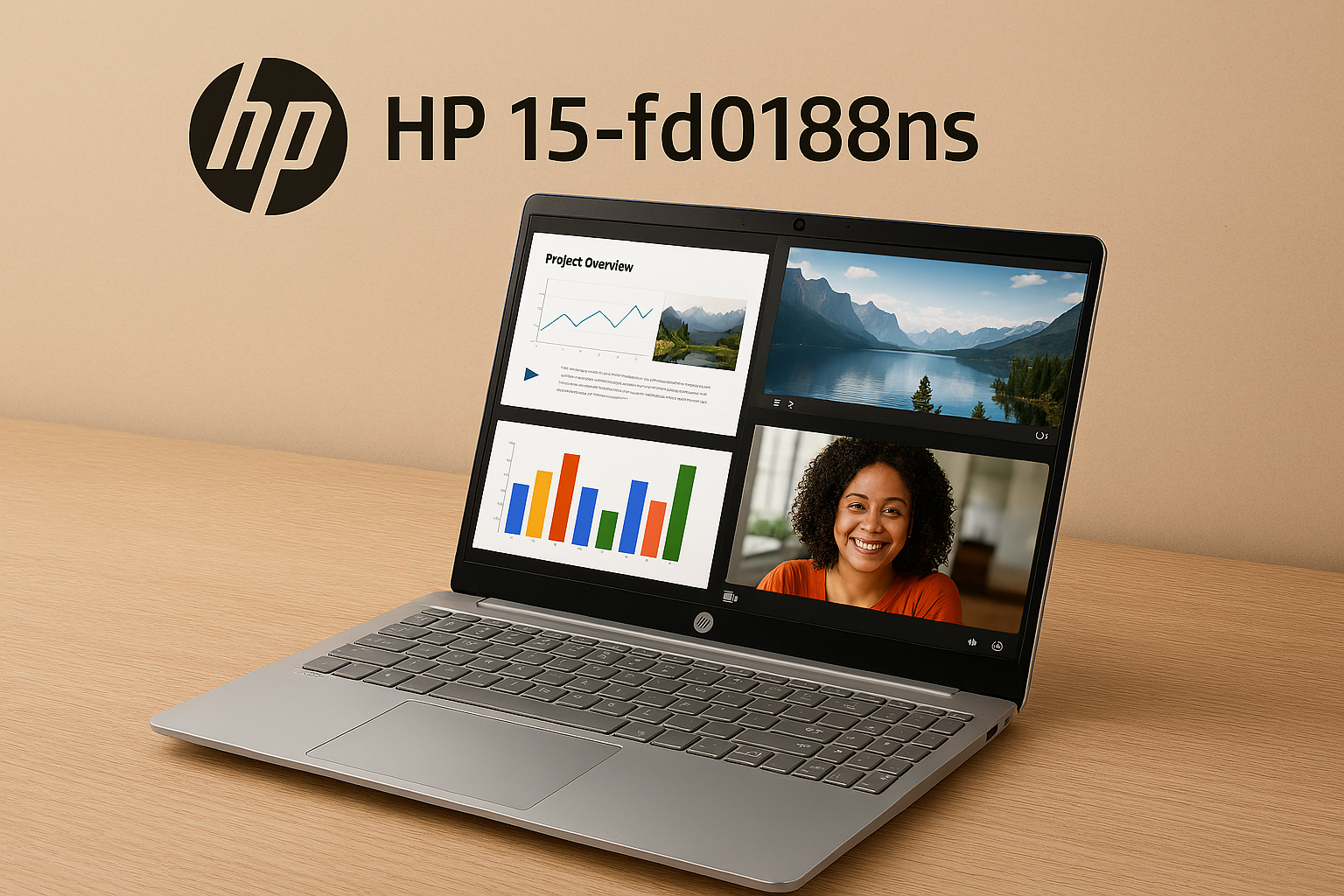 Imagen de HP 15-fd0188ns: Potencia y Versatilidad en tu Día a Día