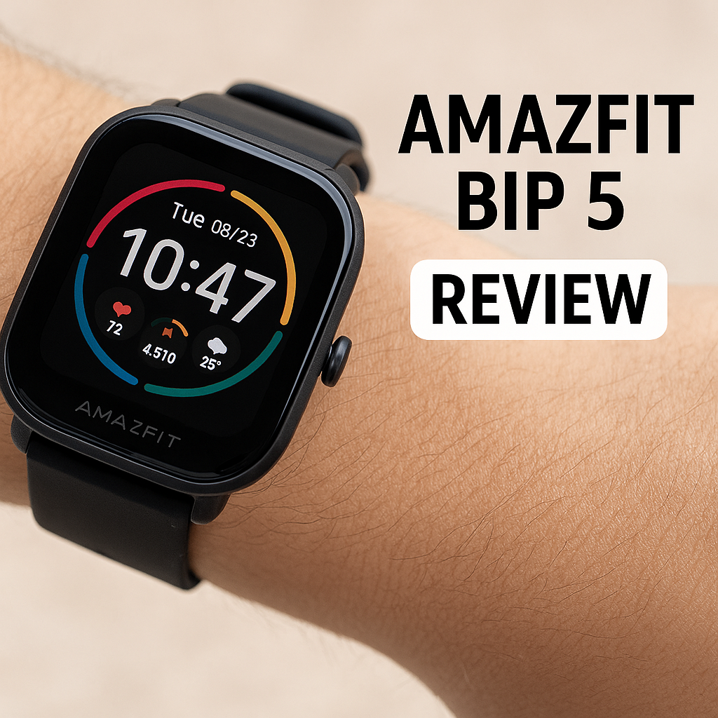 Imagen de Amazfit Bip 5 (2025) | Smartwatch con AMOLED, Alexa y 10 días de batería en oferta en Amazon